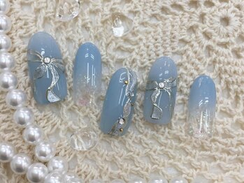 アンティム(Intime)の写真/【高技術×スピーディー！凝ったアートも素早く丁寧に仕上げます♪】駅チカ＆落ち着いた店内での施術☆