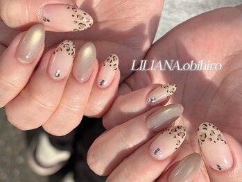 リリアーナ 帯広(LILIANA)/レオパードネイル