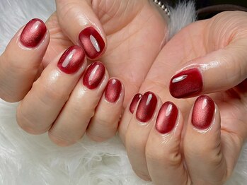 ヴィネル(Vinel)の写真/初めての方はもちろん5週以内の来店でいつでも付け替え無料☆ケアから仕上げまで繊細な技術でモチの良さ◎