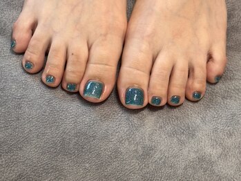Nailsalon Now.の写真/光の森駅4分＊【フットネイル4000円】足元からオシャレを楽しみたい方へ◎マグネットやフラッシュもご用意