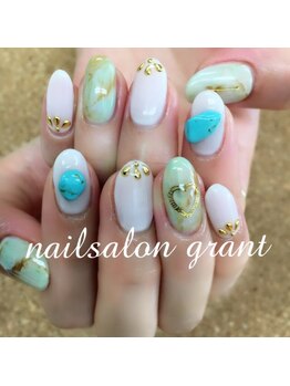 グラント(NAIL SALON&SCHOOL grant)/夏ネイル