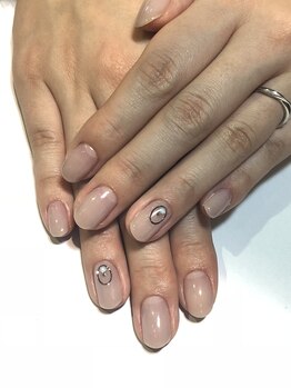 アース ネイルアイラッシュ 前橋店(EARTH Nail&Eyelash)/ワンポイントデザイン☆￥6500