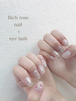 ネイルサロン リッチ ローズ(Nail salon Rich rose)/クリアニュアンス