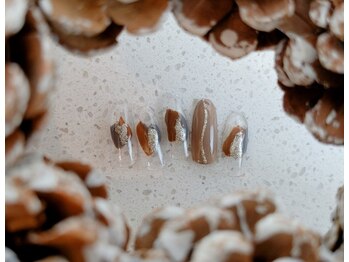 ネイルサロン&スクール ジーナ(GINA)/12月シンプルナチュラルカラー