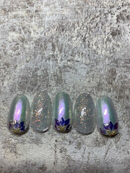 ベーシック ネイルウィザードアカデミー 麻布十番店(Basic×NailWizardAcademy)/2月【毎月厳選トレンド4種】