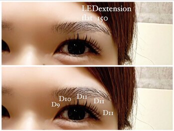 ミイラッシュ(meeelash)/LED flat &nbsp;150本