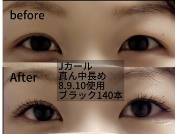 まつげちゃん☆ねいるちゃん/フラットラッシュ付け放題