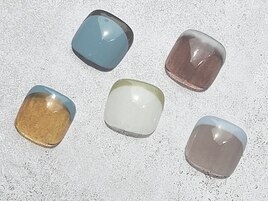 フットのカラーフレンチ【岡山】
