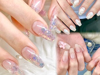 リラス(Lilas)の写真/【パラジェル認定サロン】お爪のお悩みは長さ出しで解消◎イベントや大切な日のネイルも理想的なお爪に♪