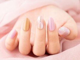大理石ネイル