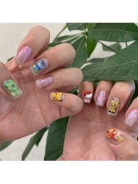 3Dパーツネイル