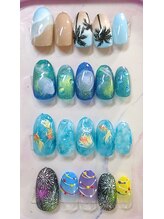 ネイルステーション ブルー(Nail Station BLUE)/7・8月　定額7500