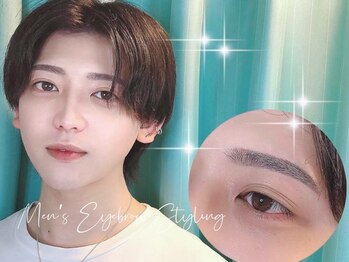 アンドナイン(AND NINE)の写真/《男性特有の骨格に似合わせアイブロウWAX☆》あなただけの黄金比で清潔感のある垢抜け美眉に大変身◎