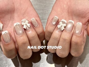 マグベースにフレンチ×グラデ