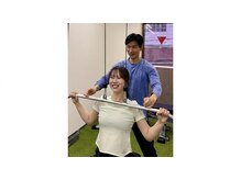 ルナフィットネス(LUNAフィットネス)の雰囲気（肩こり改善、カッコいい後ろ姿を目指してトレーニング！）