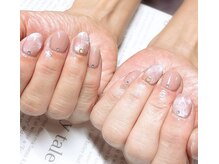 ダリアリー(Darialy)/マーブルヌーディネイル