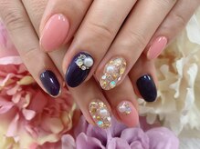 ディーネイル 京橋(D-nail)/【松崎】ゴージャスストーンnail