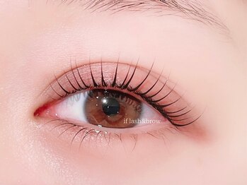 イフ(if)の写真/実力派サロン◎似合わせ×透明感Eyeデザインであなたの魅力を更にUP♪納得のいくデザインで周りと差が付く!
