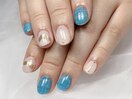 華やかおしゃれネイル＊