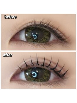 チェリー(Cherry)/Black tint&Keratin lashlift 