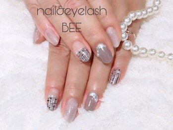 ネイルビー 銀座店(Bee)/ツイードネイル