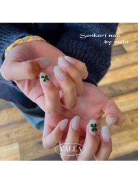 韓国発VALLANAILラメマグ