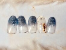パラジェルプレミアムサロン ｎｅｗｉ ｎａｉｌ 銀座【7/1 NEW OPEN】/奥行きニュアンスネイル