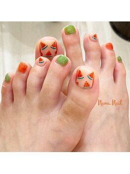 ナナネイル(Nana.Nail)/スイカネイル