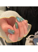 ハラジュクネイルズ(harajukunails)/マグネットワンカラーコース