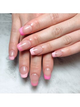 トレジャー(treasure)/カラフルピンクフレンチ