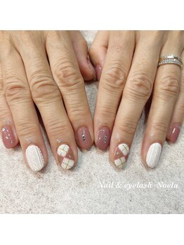 ノエラ(Noela)/アーガイルニットネイル