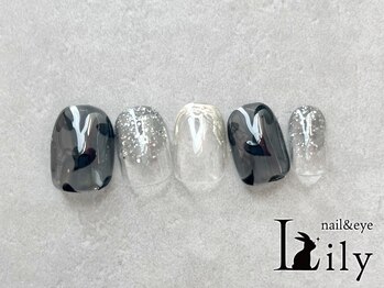 リリー 橋本店(Lily)/シアーブラックネイル☆