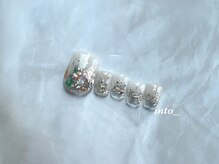 ネイルサロン イントゥ(into_)/フット　シェル　グラデーション