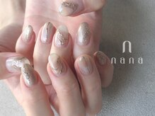 ナナ 白金高輪(nana)/ニュアンス　ゴールド　