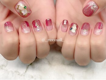 ルクス(RUXX)/ぬりかけネイル