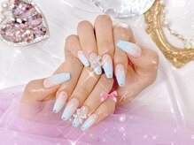 ワンホンネイル 新宿(Rumi Nail)/カラーグラデーション/秋色/