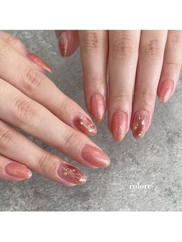 コロレ(colore')/ピンクブラウン×ニュアンス