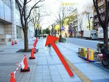 フォーアール 整体院(for.R)/2 北斎通りをそのまま直進