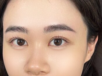 リュープリエ イオ 那覇新都心店(Lieu plie io)の写真/ナチュラルに盛れる下まつげエクステで、すっぴんでも自信を持つことが出来る上品で大人可愛い目元へ…◇