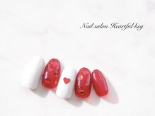 ネイルサロン ハートフルキー(Heartful key)の雰囲気（★バレンタイン¥8000【目黒/白金/ジェル】）