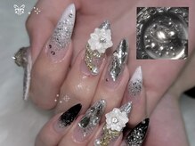 プリンセス(Princess)/成人式ネイル9200円