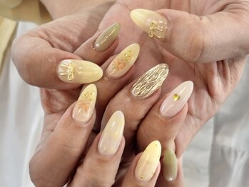 キャッツアイトーキョー 西荻窪店/ミモザネイル