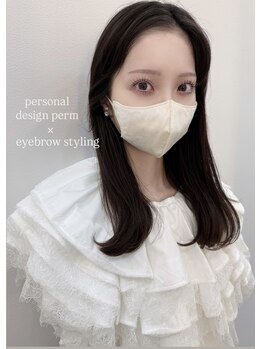 シェリール 薬院 渡辺通(Cherir)の写真/印象大変身☆一人一人の眉の形や骨格に合わせた似合わせデザインをご提供!左右差やメイクにお悩みの方に◎