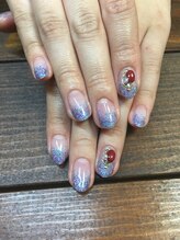 ネイルサロンアンドスクール アイビー(IVY)/マルチラメグラデーション