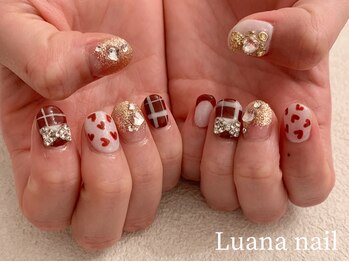 ルアナネイル(Luana nail)/チェック柄