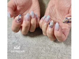 クリアシェルネイル