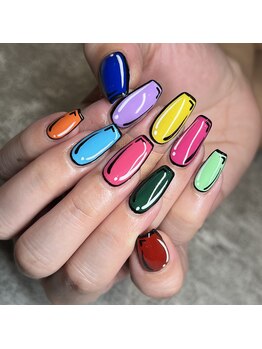 ダリア(Dahlia)/コミックネイル