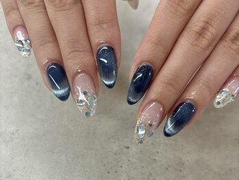 ネイルサロン ドゥ(Nail Salon Doux)/【ラテリア】マグネットフレンチ
