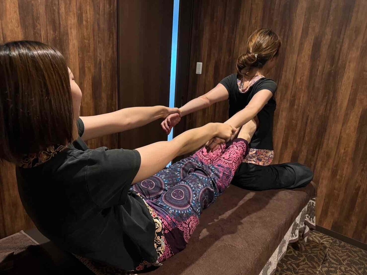 【☆てるてる坊主★】セット割(^^)/♪身体ポカポカ(^^)♪♪ほぐ30+タイ古式60