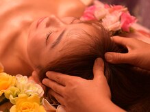 気楽 アロマリンパオイル もみほぐし 栄店/ヘッドスパ眼精疲労を解消したい